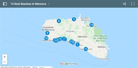 Best Beaches In Menorca Map Easy Travel For You