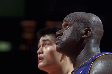 Youtube Gold Yao Ming And Shaquille O’ Neal’s First Encounter Duke Basketball Report
