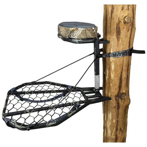 Hawk Mega Combat Hang On Tree Stand With Mud Finish 667258 Hang On