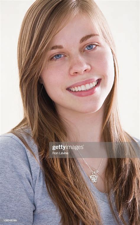 Teen Girl Portrait High Res Stock Photo Getty Images