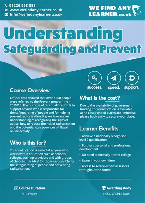 Understanding Safeguarding And Prevent We Find Any Learner