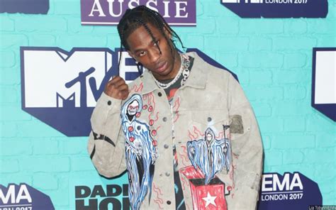 Travis Scott Pacing Outside Mansion In First Public Sighting After