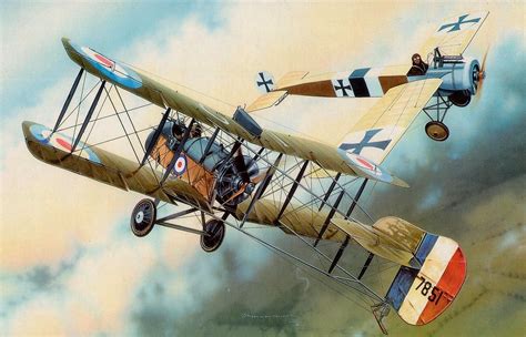 Airco Dh 2 Over The Somme 1916 Ww1 Aircraft Fighter Aircraft Military