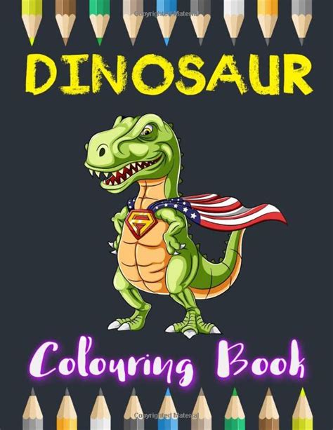Dinosaur Colouring Book Dinosaurs Coloring Pages For Kids And Adults
