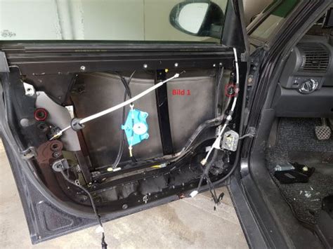 Ich fühlte plötzlich, wie weit ich von all dem schon weg war. el. Fenster Fahrertüre mechanisch defekt, geht nicht mehr ...
