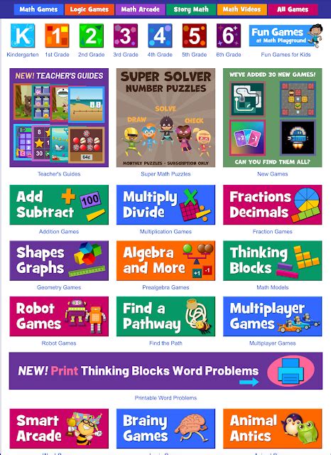 Math Playground Free Math Games For Kids