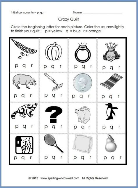 Practicing Letters Q And R 1st Grade Kindergarten Preschool Reading