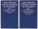 Auch eine Geschichte der Philosophie. Buch von Jürgen Habermas ...