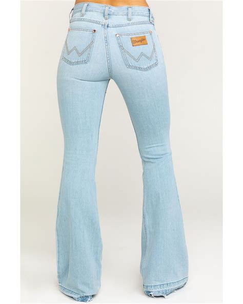 Wrangler Modern Womens Heritage Tencel Flare Jeans In 2019 Flare