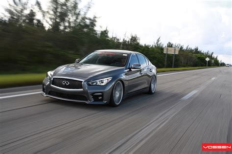 Worlds First Modified 2014 Infiniti Q50 S Gets Vossen Concave Wheels