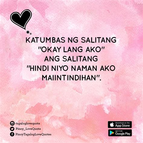 Pin On Tagalog Love Quote