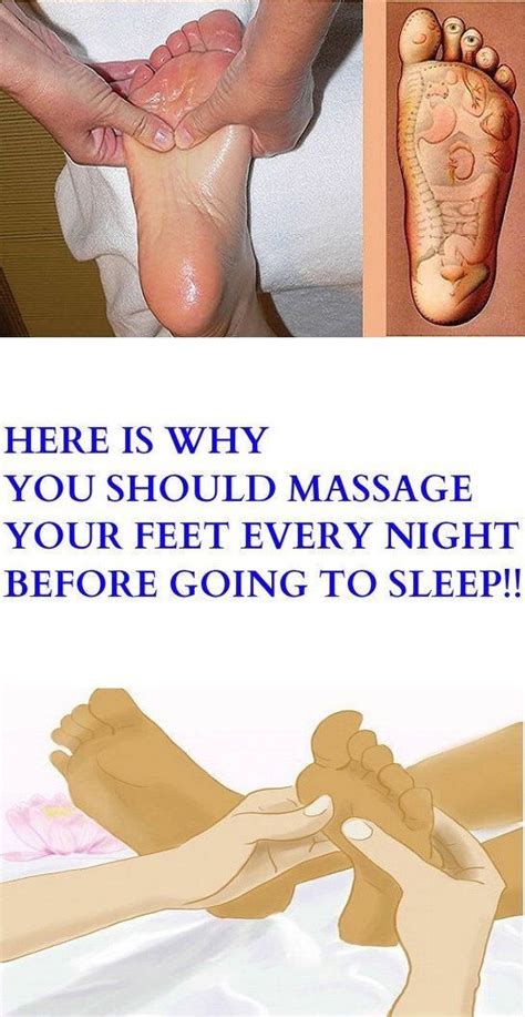 Here Is Why You Should Massage Your Feet Every Night Before Going To Sleep Health Tips For