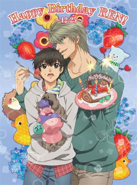 Super Lovers Haru X Ren Happy Birthday Anime Anime Lovers Anime