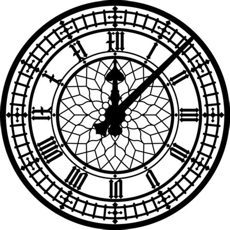 Clock Face Png Clipart Best