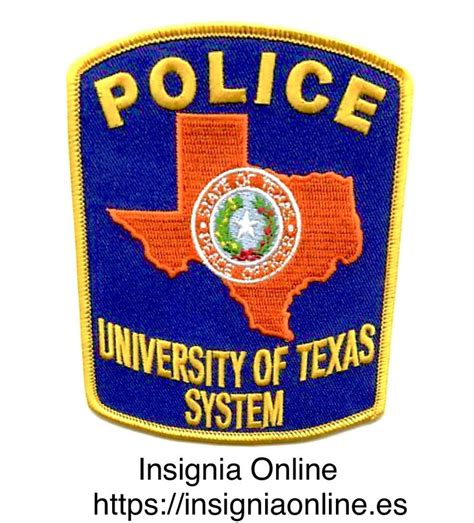 University Of Texas Police Patchinsigniaonlinees