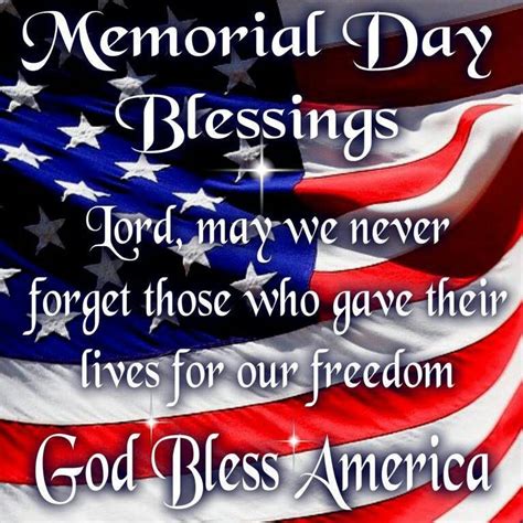 Memorial Blessings Memorial Day Quotes Happy Memorial Day Quotes