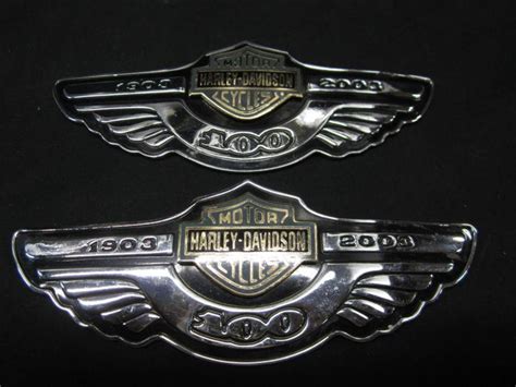 Buy Harley Davidson Th Anniversary Tank Badges Emblems Cruiser