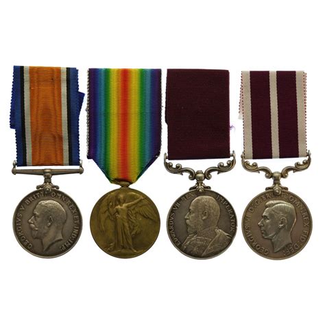 Ww1 British War Medal Victory Medal Ed Vii Lsandgc And Geo Vi