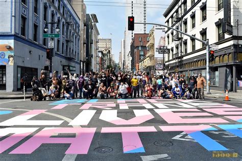 Comptons Cafeteria Riot Anniversary Marked With Black Trans Lives Matter Mural In Tenderloin