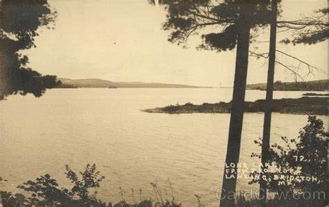 Long Lake From Proctors Landing Bridgton Me Postcard