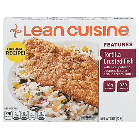 Lean Cuisine Features Tortilla Crusted Fish Meals Entrees Foodtown