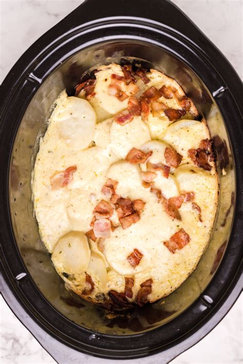 Creamy Slow Cooker Scalloped Potatoes Recipe The Magical Slow Cooker