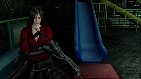 Resident Evil 6 Theme Park Ada Wong On The Slide Yeeeeeeh Youtube