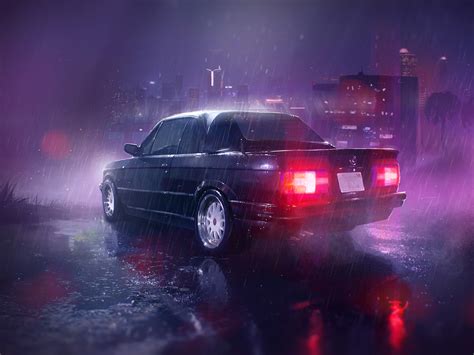 1920x1080 Car Raining Night Laptop Full Hd 1080p Hd 4k Wallpapers