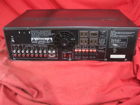 technics su g90 integrated stereo amplifier 130 watts per reverb