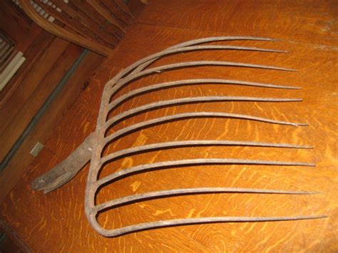Items Similar To One Large Hay Forks Antique Hay Fork Antique
