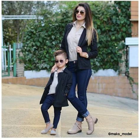 Looks Mamá E Hijo Moda Para Lucir Adorable Con Tu Principe