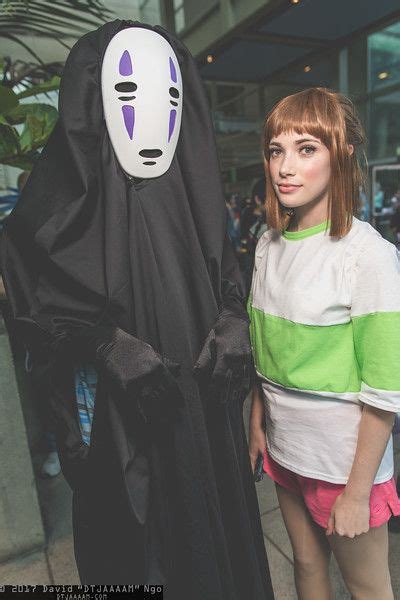 No Face And Chihiro From Spirited Away At Sakura Con 2017 Pc Dtjaaaam Couples Halloween