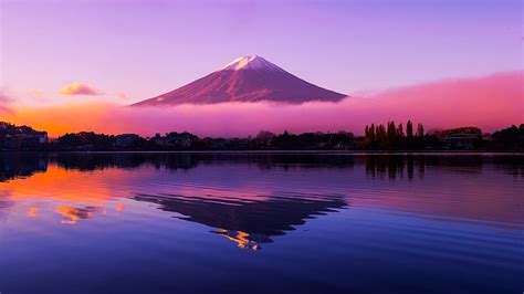 Best Of Mount Fuji In Japan With Added Colour Hd Wallpaper Pxfuel