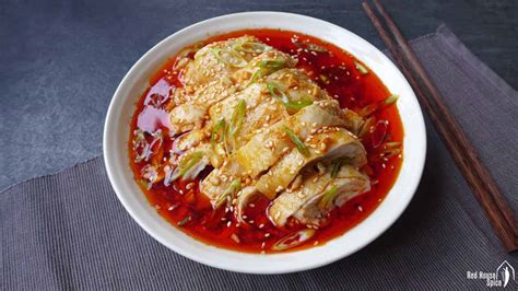 Mouth Watering Chicken Kou Shui Ji 口水鸡 Red House Spice