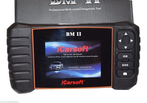 New Icarsoft Bmii For Bmw Mini Obd2 Diagnostic Scanner Tool Oil Erase