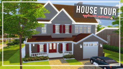 The Sims 4 House Tour Applewood Residence Youtube