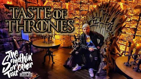 Real Game Of Thrones At Taste Of Thrones Pop Up Restaurant Youtube