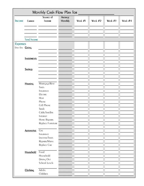 Household Budget Spreadsheet Australia Payment Spreadshee Home Budget