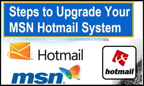 Pin On Steps To Upgrade Your Msn Hotmail System