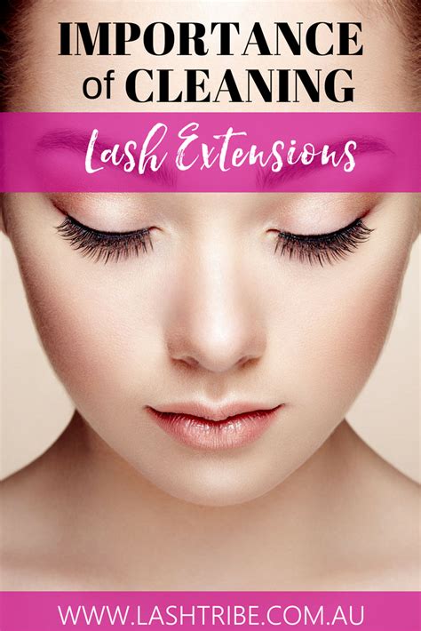 How To Clean Your Eyelash Extensions Eyelash Extensions Eyelash