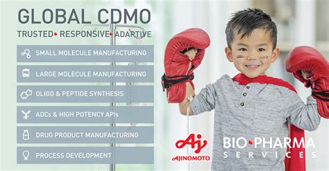 With Ajinomoto Bio Pharma Services You Have The Power To Make