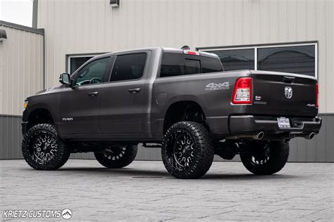 Lifted 2020 Ram 1500 With 22×12 Fuel Stroke Wheels And 6 Inch Rough
