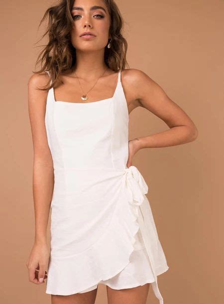 Dresses Princess Polly Usa White Mini Dress White Dresses