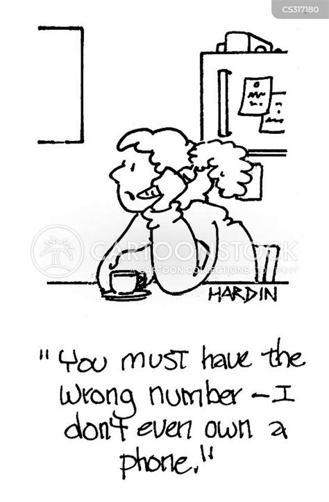 Wrong Number Cartoons And Comics Funny Pictures From Cartoonstock