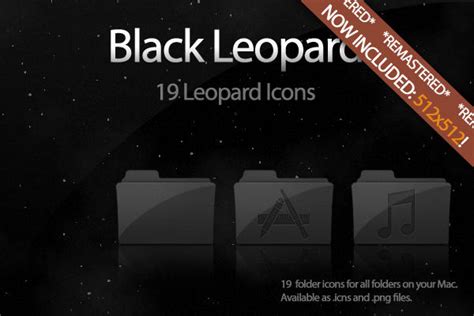 Black Leopard Icon Set Update By Decompositionbeauty On Deviantart