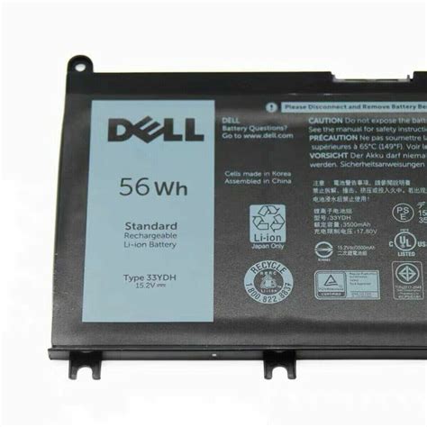 Купить Oem 33ydh Battery For Dell Latitude 3380 3480 на Аукцион из