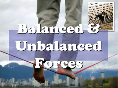 Ppt Balanced And Unbalanced Forces Powerpoint Presentation Free