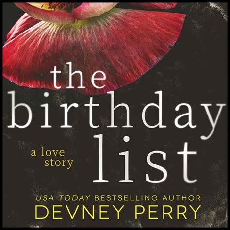 Book Review — The Birthday List By Devney Perry — Aestas Book Blog