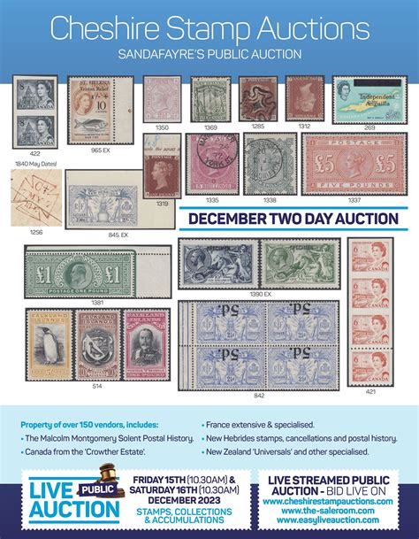 Stamp Auctions Stamps For Sale Philatelic Auctioneers Sandafayre