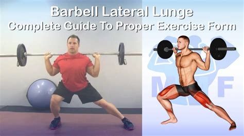 Barbell Lateral Lunge Complete Guide To Proper Exercise Form